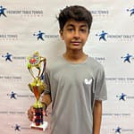 Tanishq Dhavali won 2nd in Under 1600!