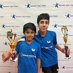 Karthik Kalle won 2nd and Rohan Bubna won 1st in Juniors 18 Years!