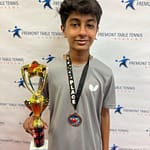 Tanishq Dhavali won 2nd in Under 1600 and 3rd in juniors 14 years and under!