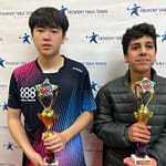 Andy Li won 1st and Rohan Bubna 2nd in juniors 14 years!