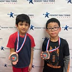 Yash Doshi and Ian Tan won 5th place in Juniors 8 Years!