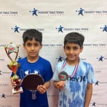 Twin Powers: Jai Jadhav-2nd, Om Jadhav-5th place in Juniors 8 Years