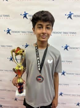 Tournaments at Fremont Table Tennis Academy