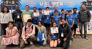 Fremont Table Tennis Academy at the 2022 US Open